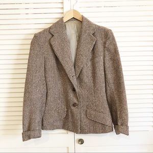 Vintage Houndstooth Blazer